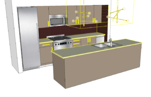What are the 5 basic kitchen plans?